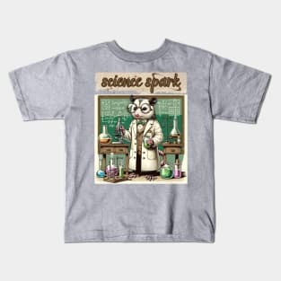 Funny Retro Science Spark Kids T-Shirt